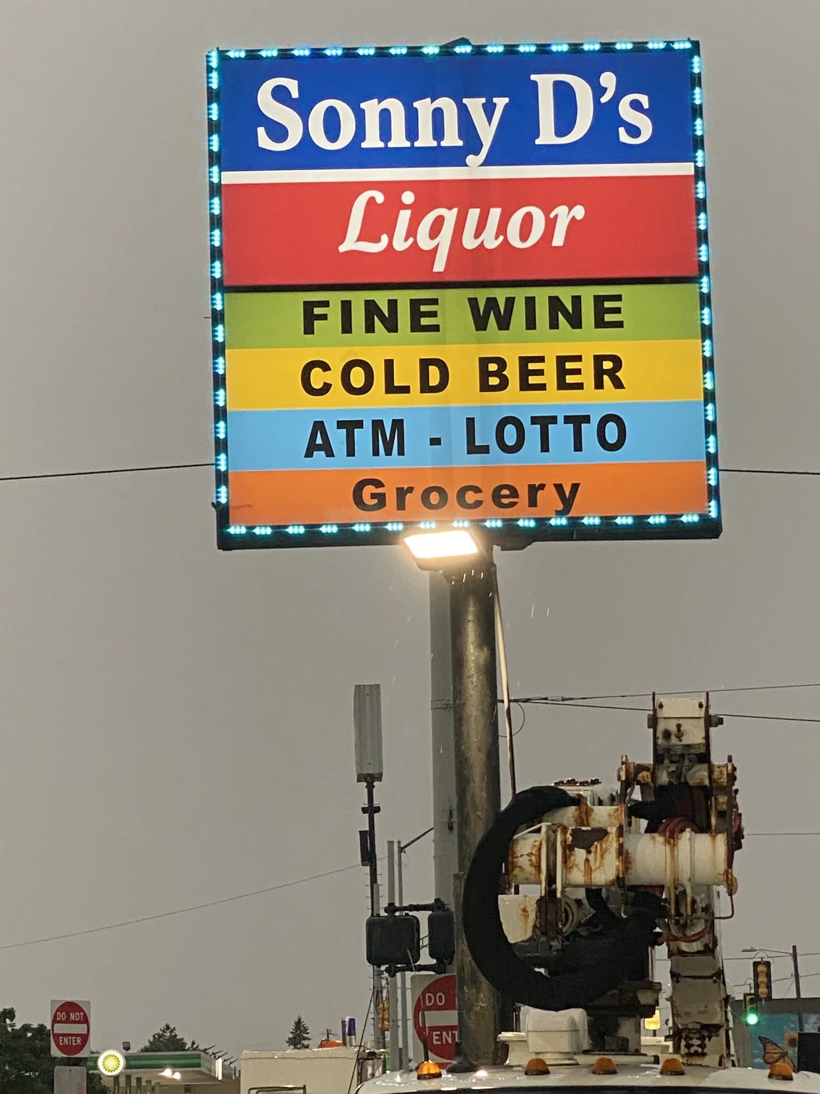 Roadside LED Message Center