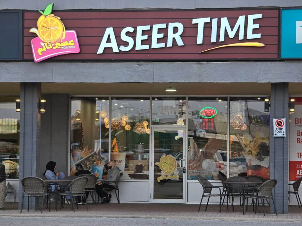 Aseer Time channel letters