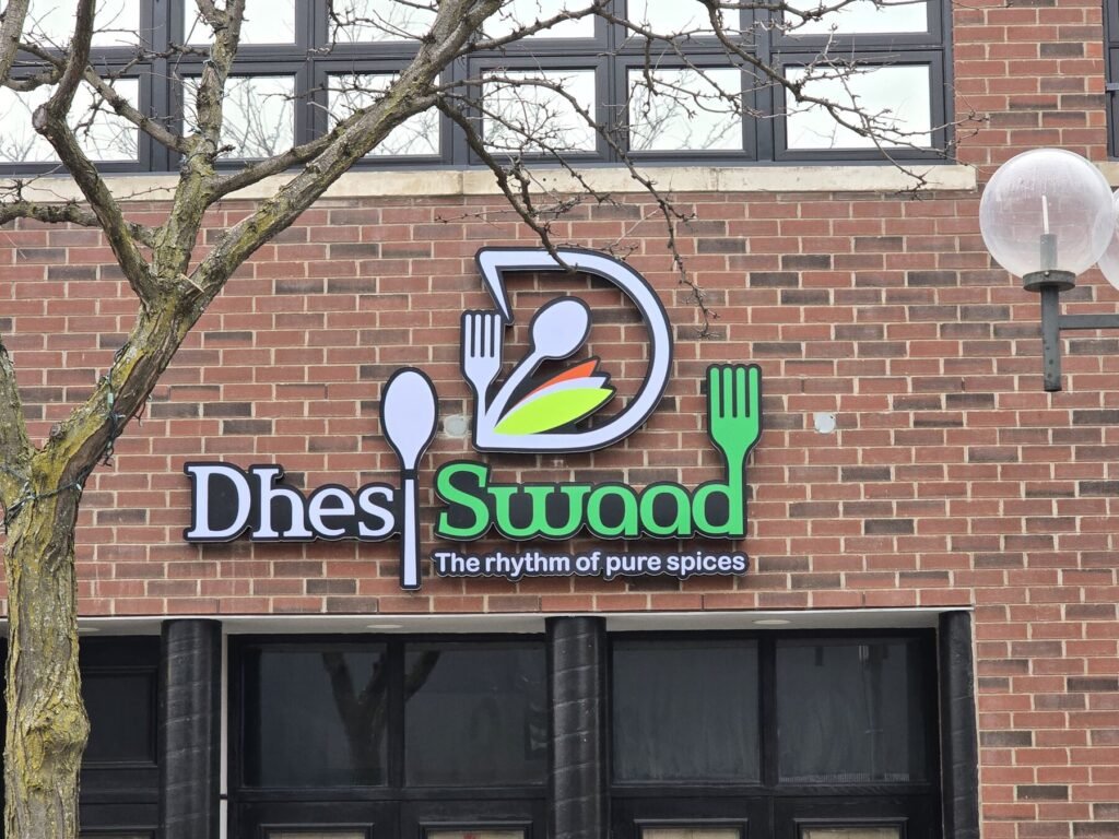 Dhesi Swaad channel letters