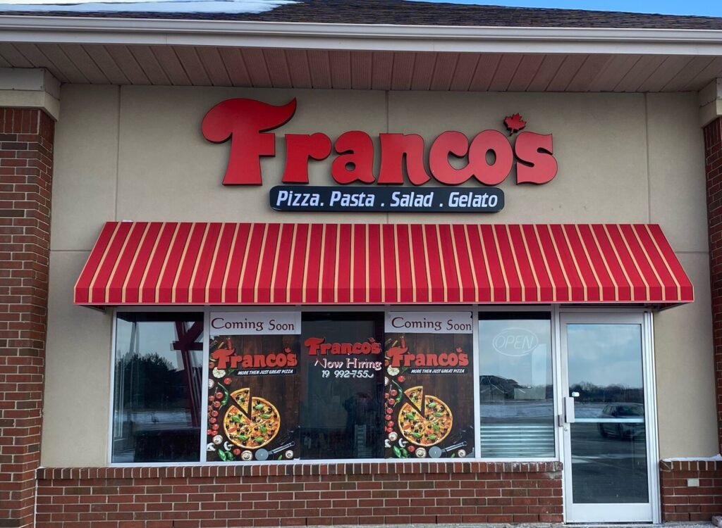 Franco's channel letters