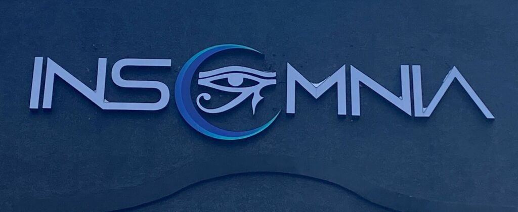 Insomnia channel letters