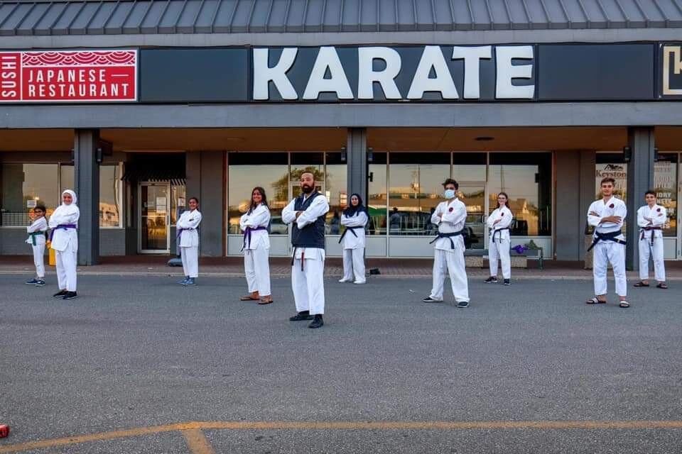 Karate Studio channel letters