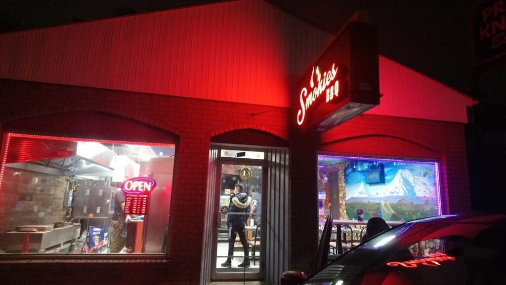 Storefront at Night channel letters
