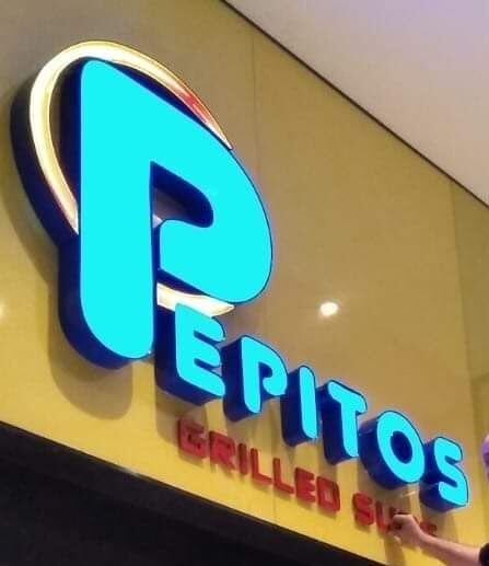 Pepitos Grilled channel letters