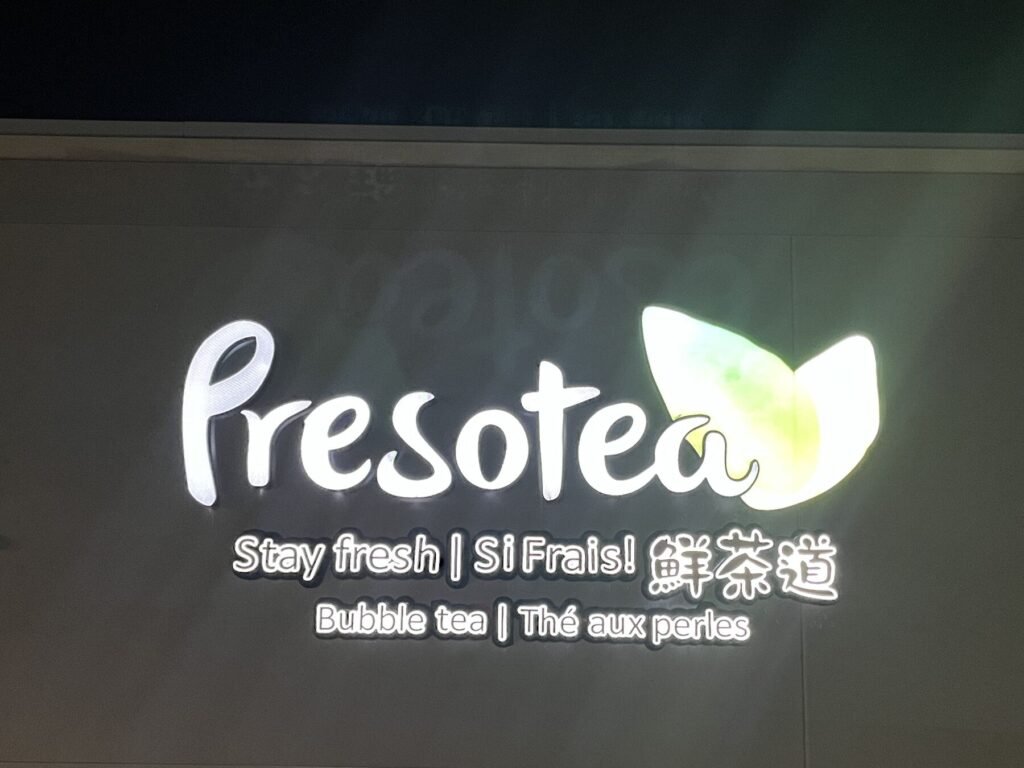 Presotea channel letters