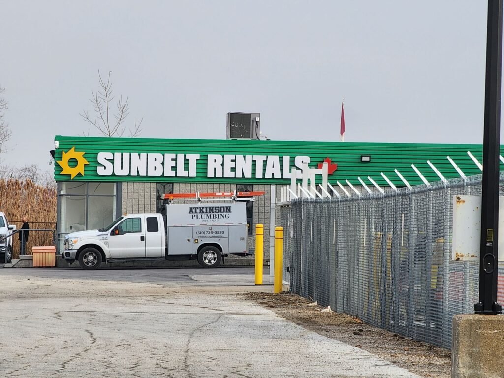 Sunbelt Rentals channel letters