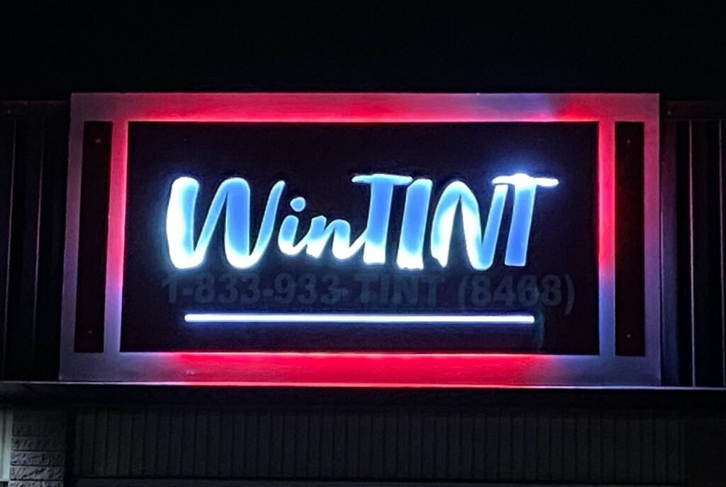 WinTINT channel letters