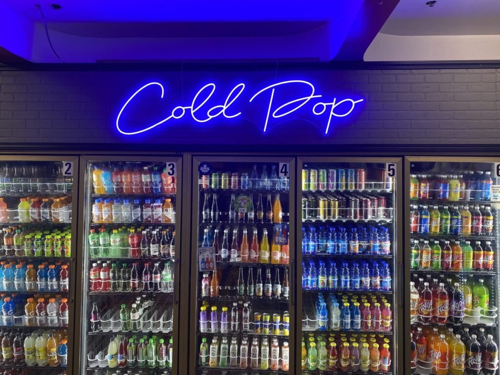 Cold Pop Neon Sign interior sign