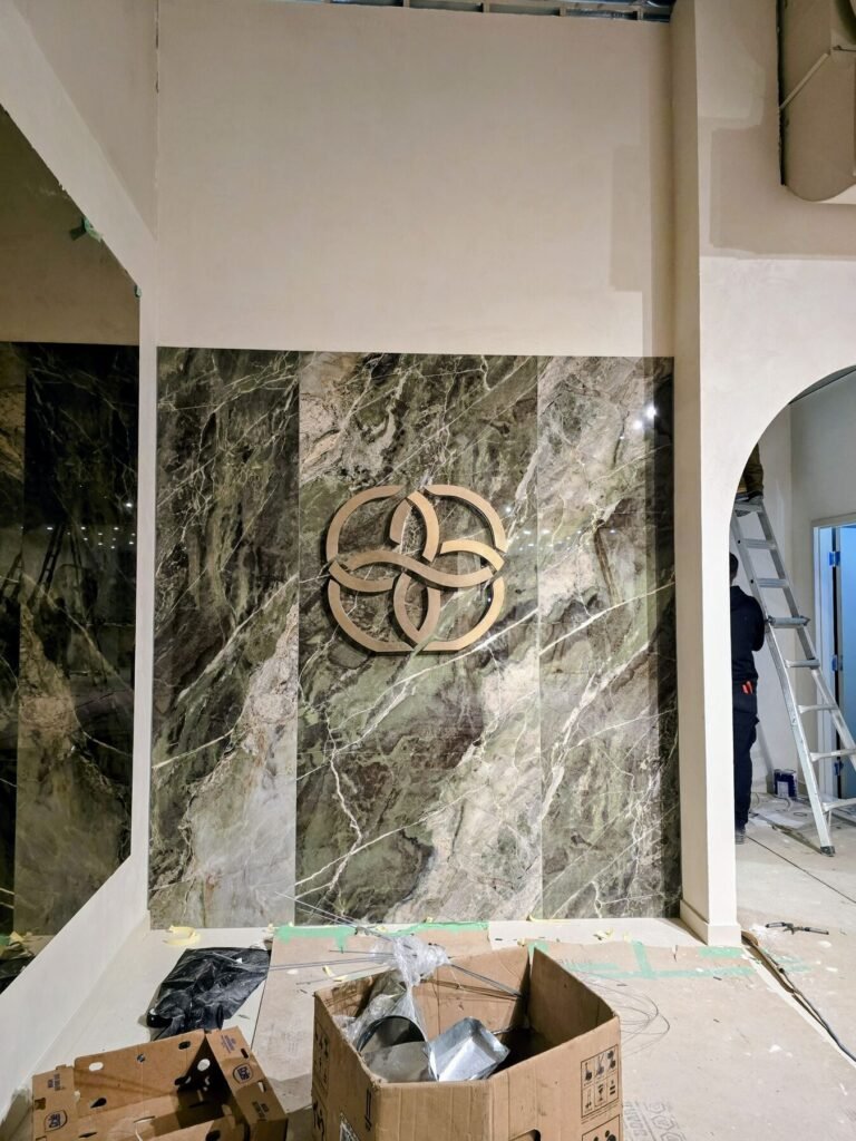 Dimensional Wall Logo interior sign