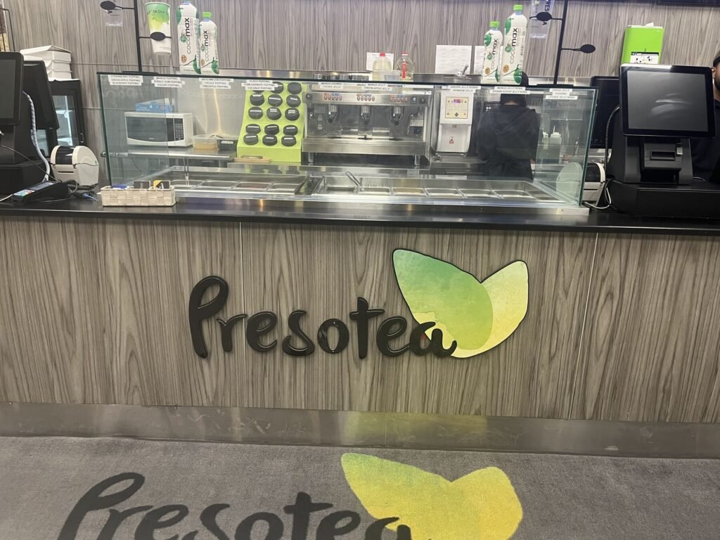 Presotea interior sign