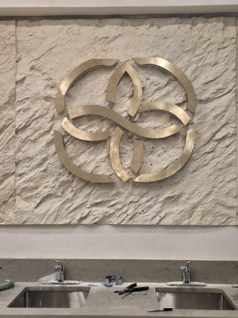 Dimensional Wall Logo interior sign