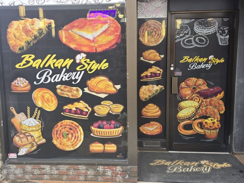 Balkan Style Bakery printing and graphics