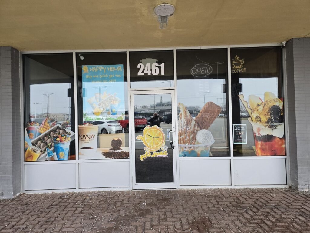 Kana Cafe printing and graphics