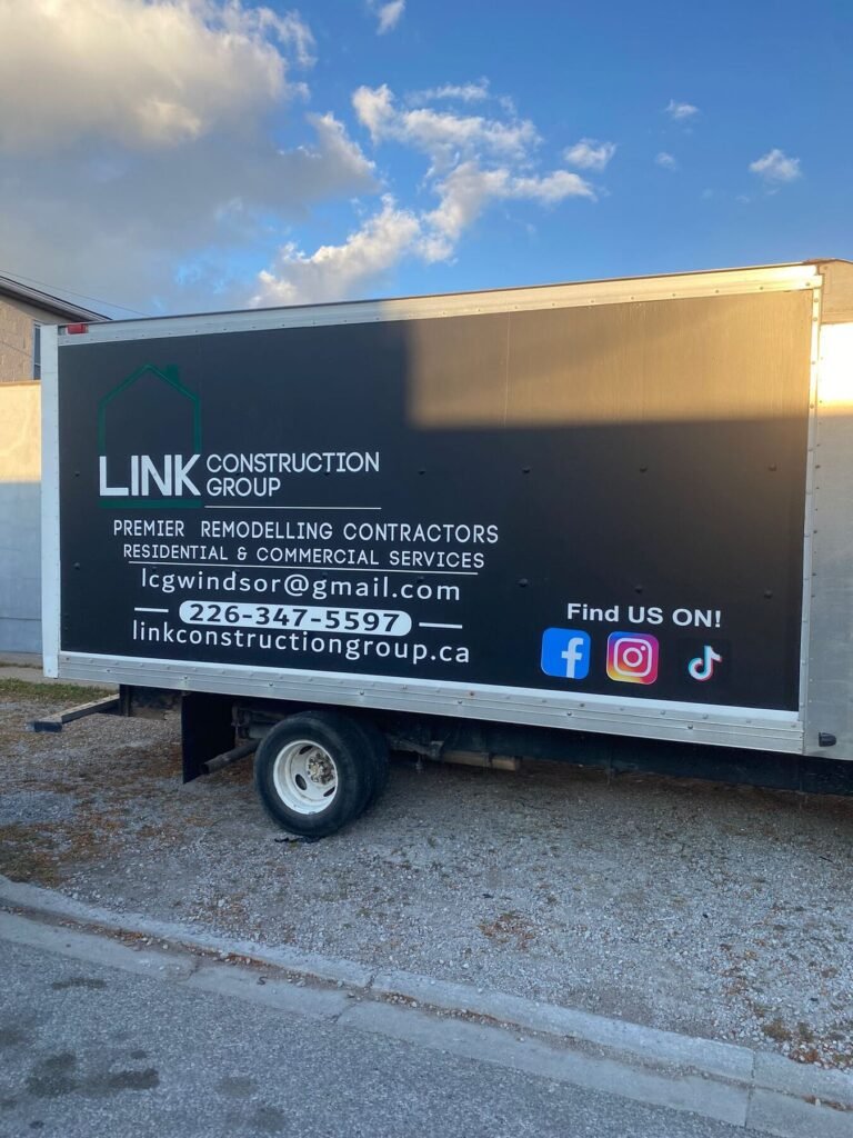 Link Construction Group printing and graphics