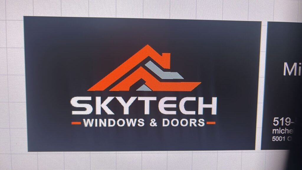 Skytech Windows & Doors printing and graphics