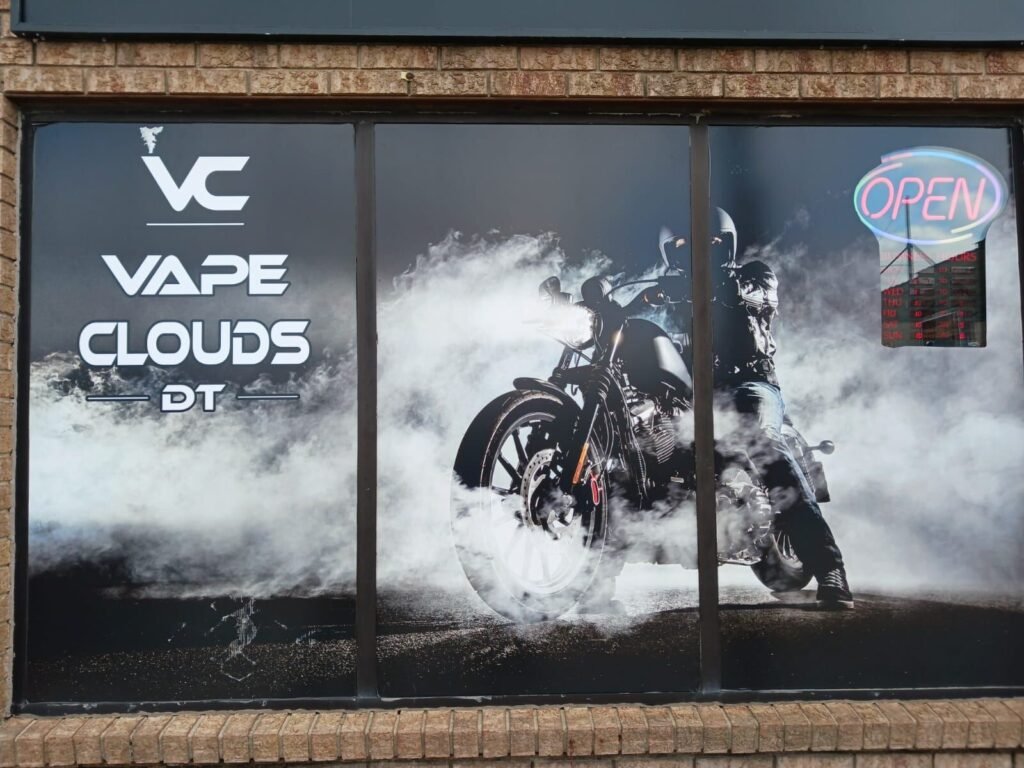 Vape Clouds printing and graphics